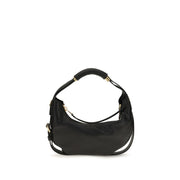 Moschino Black Calf Leather Bos Taurus Handbag