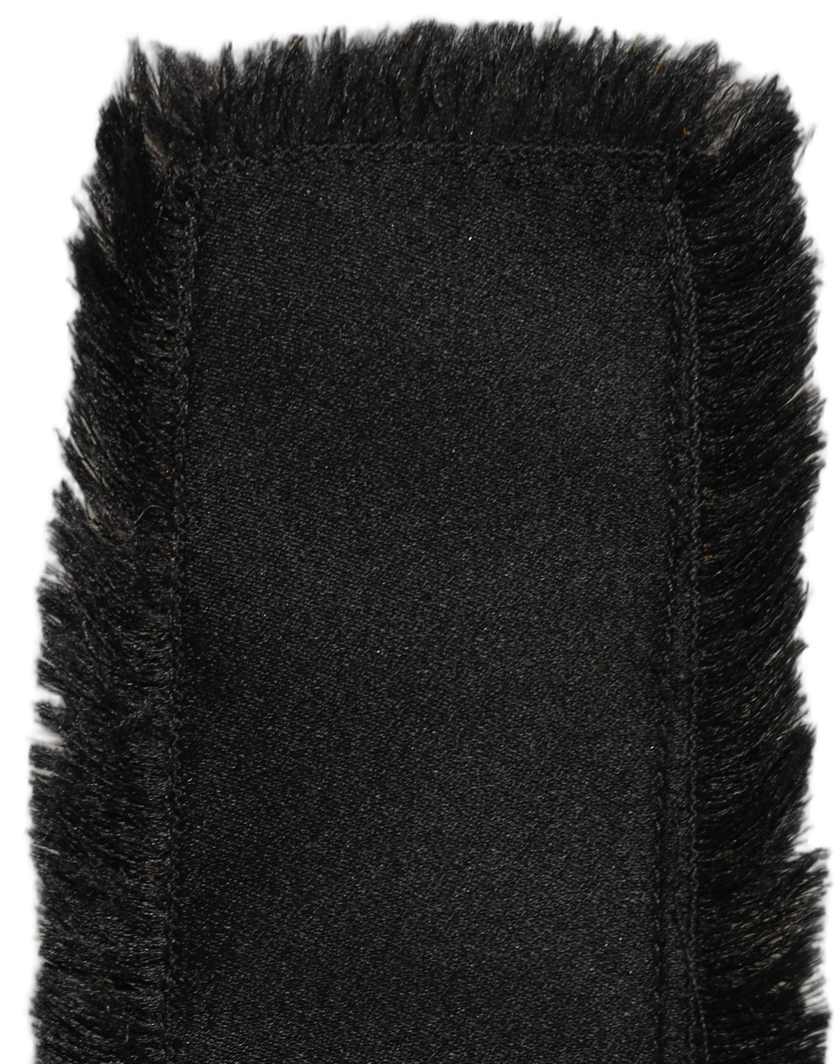 Dolce & Gabbana Black Velvet Wrap Around Tie Belt