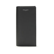 Saint Laurent Black Calf Leather Bos Taurus Wallet