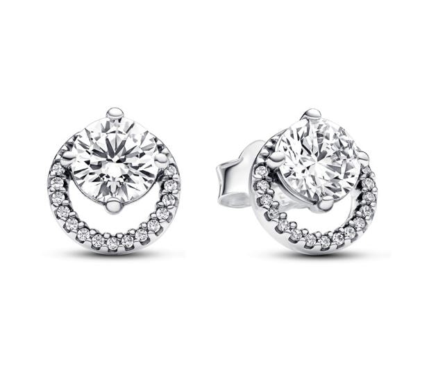 Pandora Sparkling Light Points Earrings 291248C01