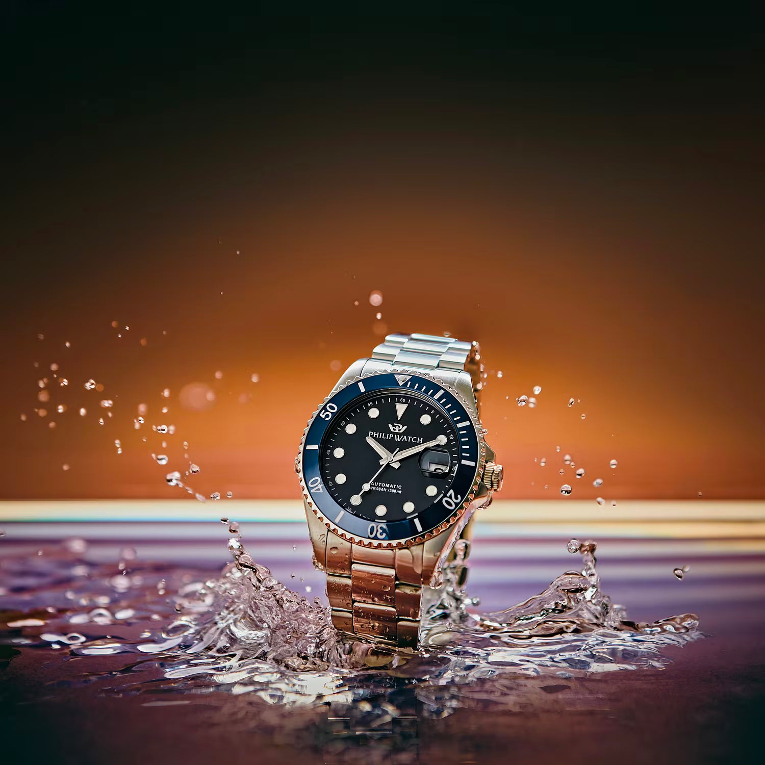 Orologio Philip Watch Caribe Diving R8223597117