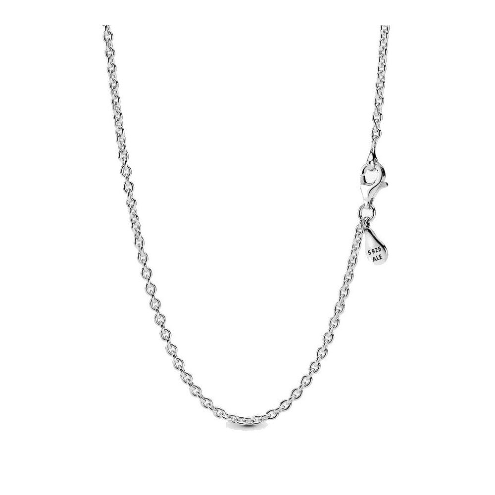 Pandora 925 Silver Swivel Chain Necklace, Length 45 cm 590200-45