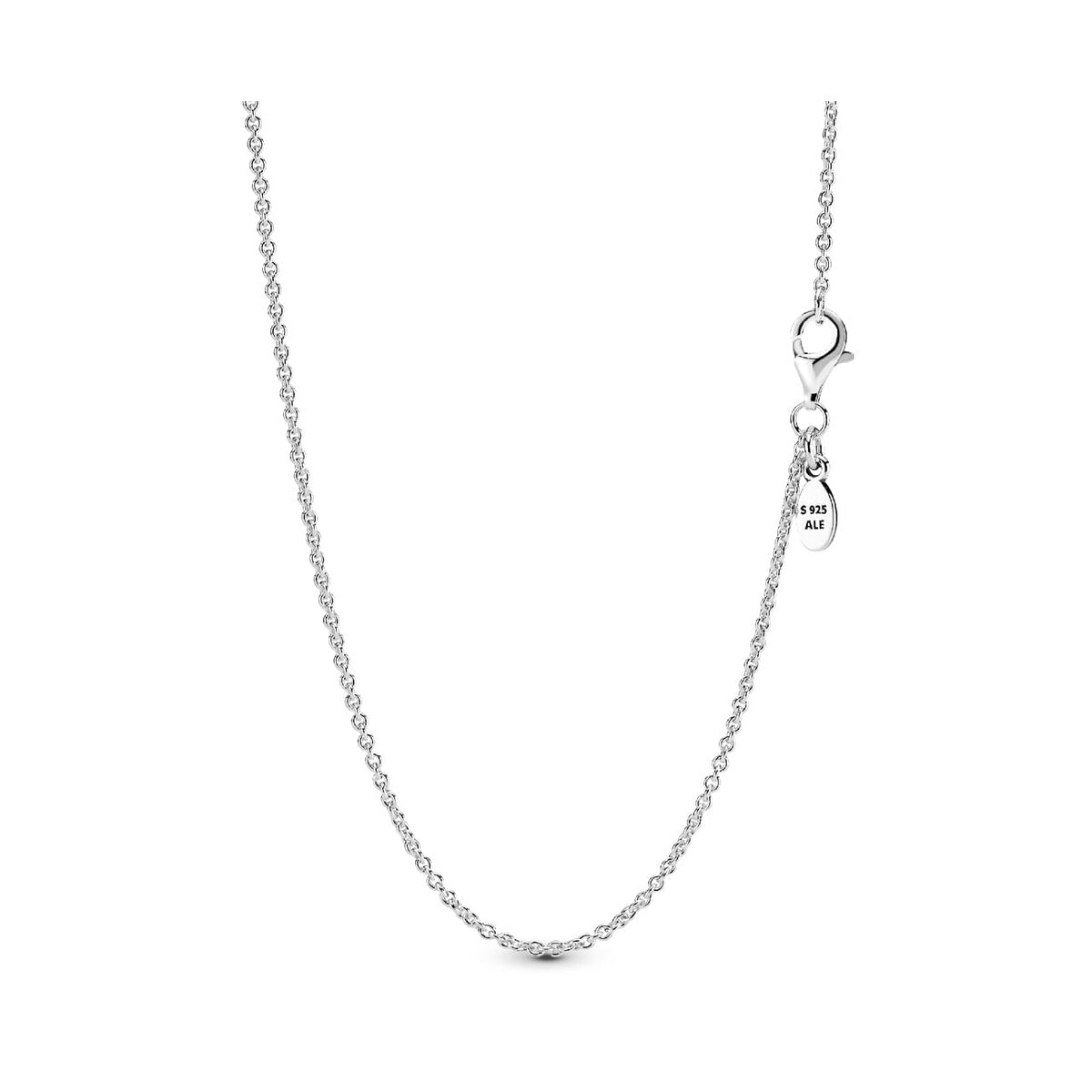 Pandora 925 Silver Swivel Chain Necklace, Length 45 cm 590412-45