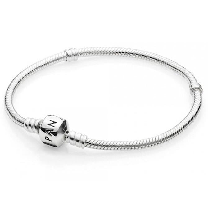 Bracciale Maglia Serpente Chiusura Rotonda Pandora Argento 925 Lunghezza 16 cm 590702HV-16