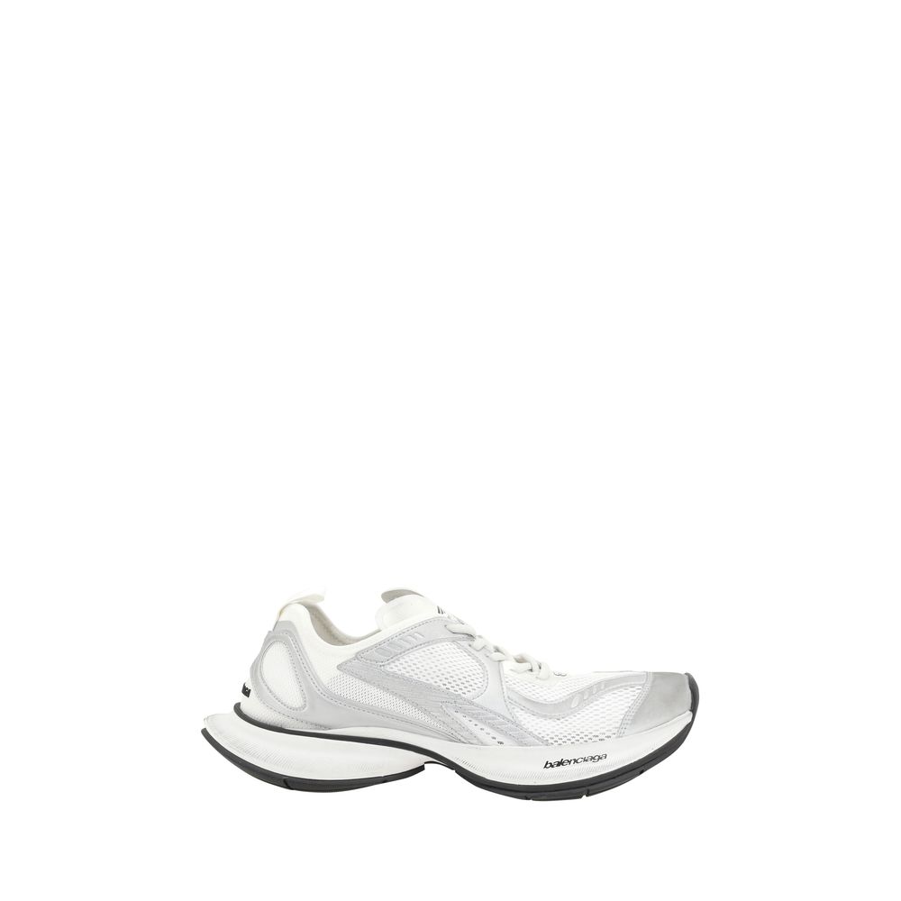 Balenciaga Circuit Women's White Platform Sneakers