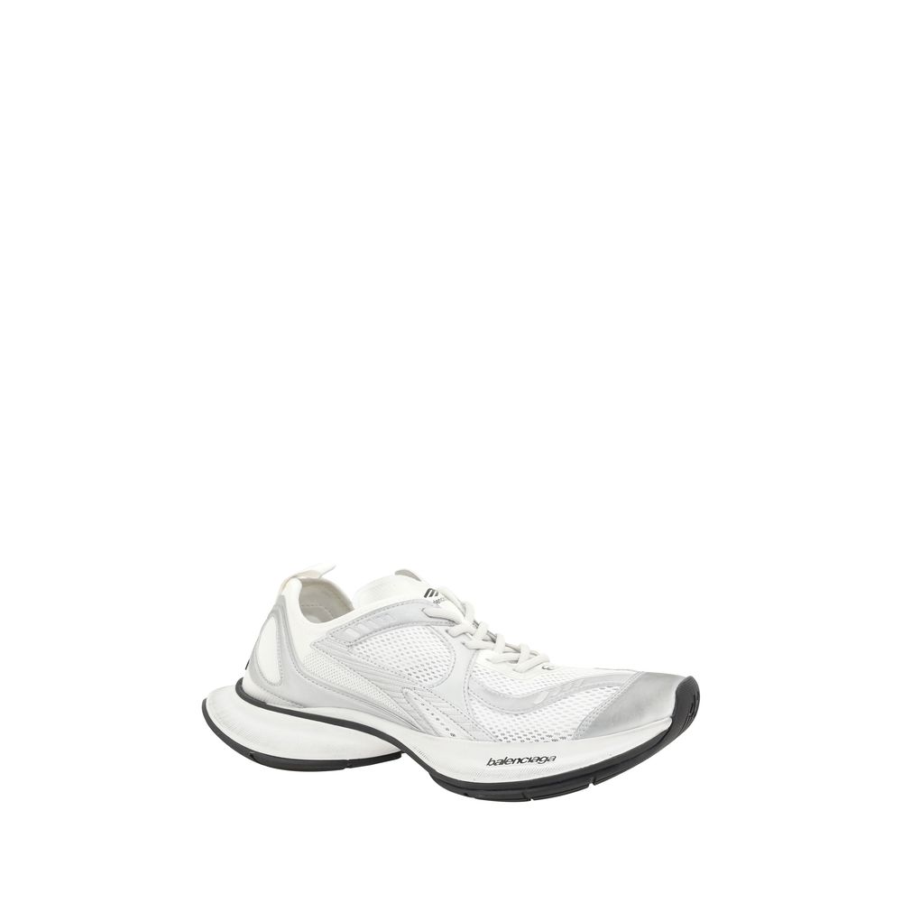 Balenciaga Circuit Women's White Platform Sneakers