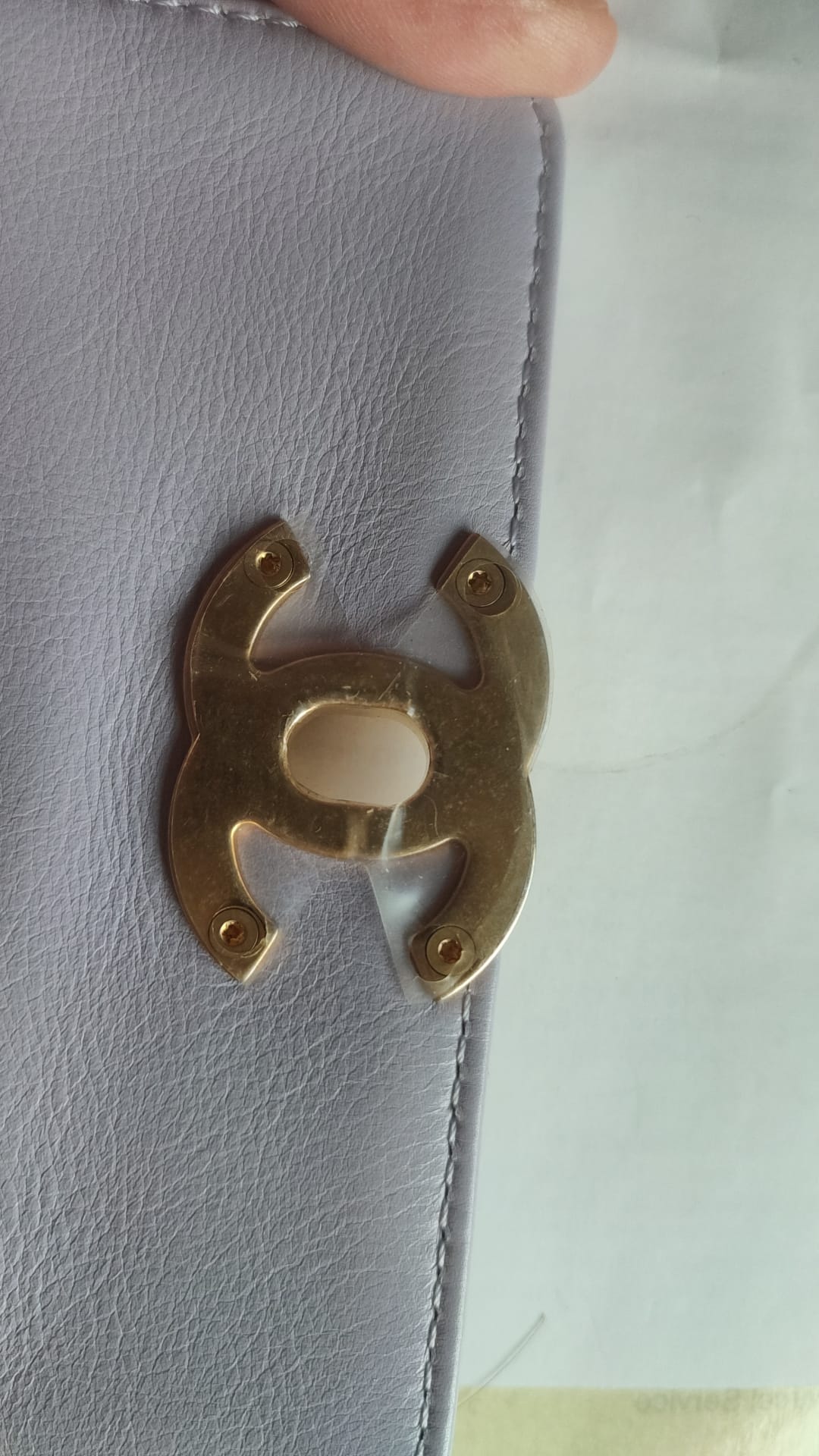 Chanel Blue Quilted Calfskin Framing Chain Flap Mini Crossbody Bag