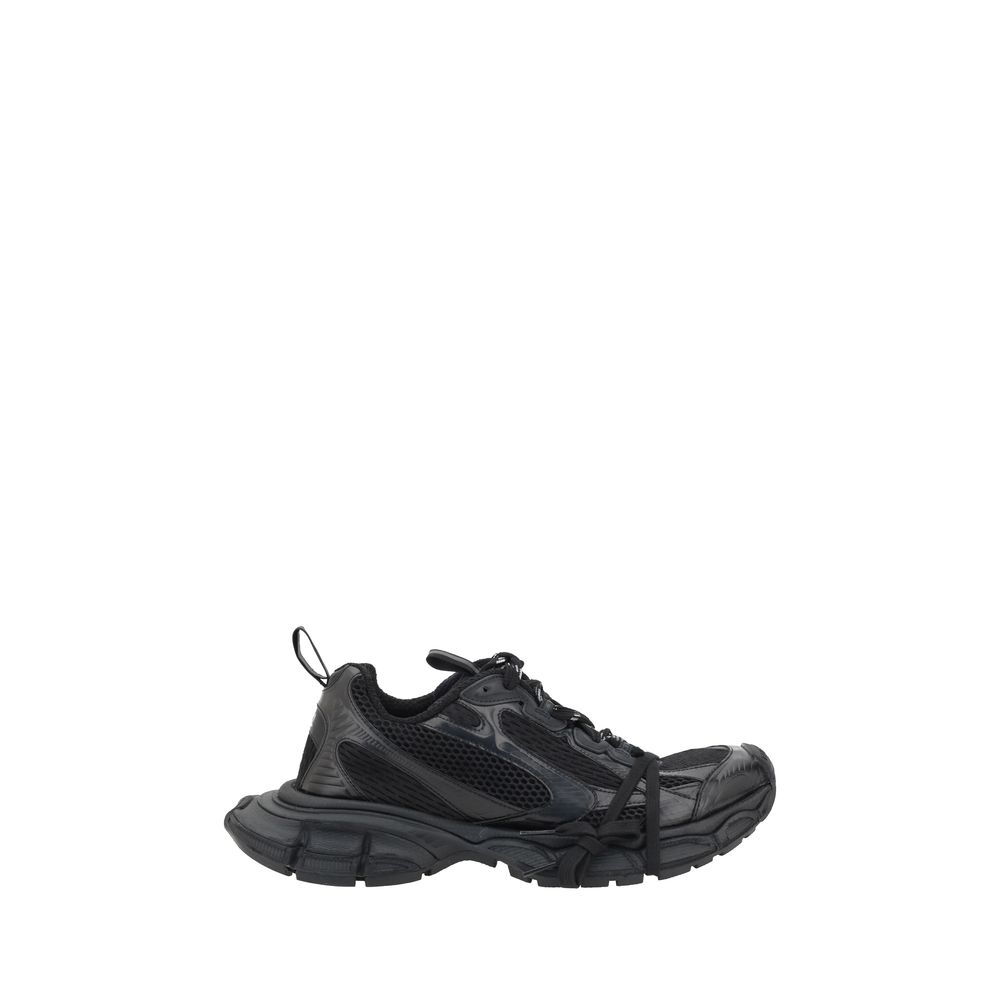 Balenciaga 3XL Chunky Men's Black Fabric Sneakers