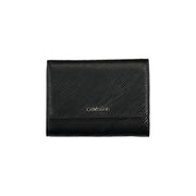 Calvin Klein Black Polyurethane Women Wallet