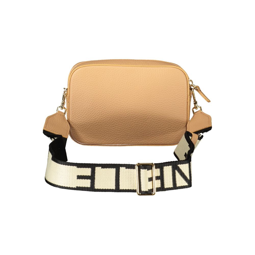 Coccinelle Tebe Borsa a Spalla in Pelle Marrone (AW25)