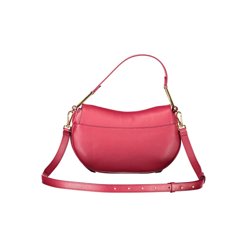 Coccinelle Magie Soft Borsa a Spalla in Pelle Rossa (Chiusura Swivel)