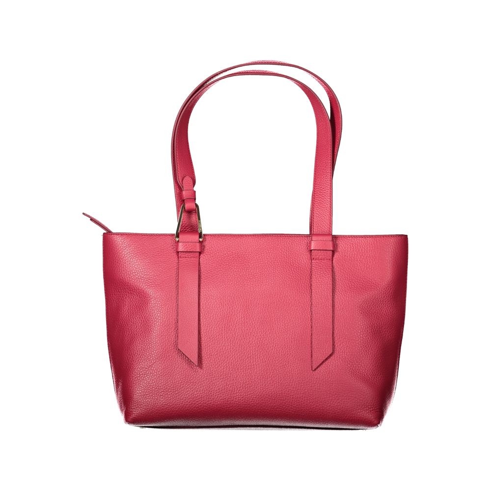 Coccinelle Tebe Borsa a Spalla in Pelle Rossa (AW25)