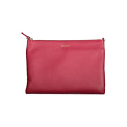 Coccinelle Red Leather Women Crossbody
