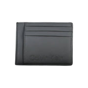 Calvin Klein Nero Polyurethane Men Cardholder