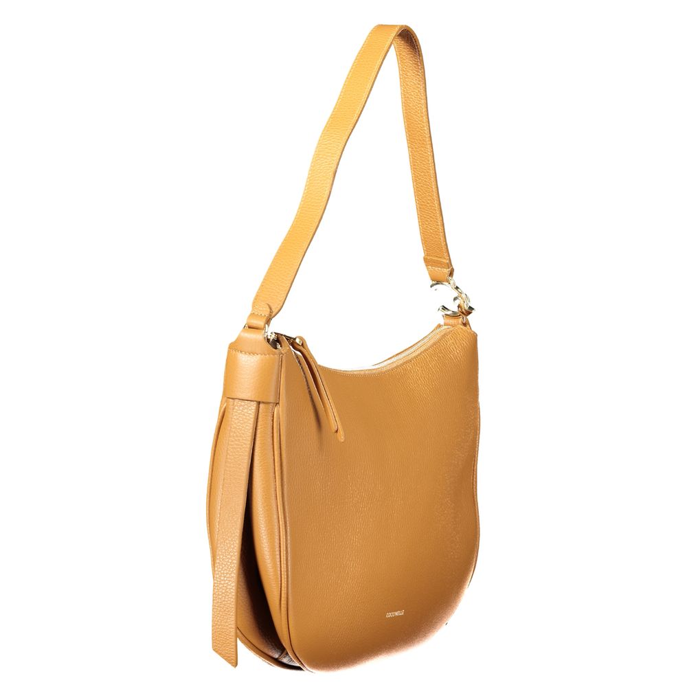 Coccinelle Marrone Leather Women Handbag