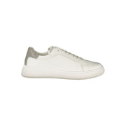 Calvin Klein White Polyurethane Men Sneaker