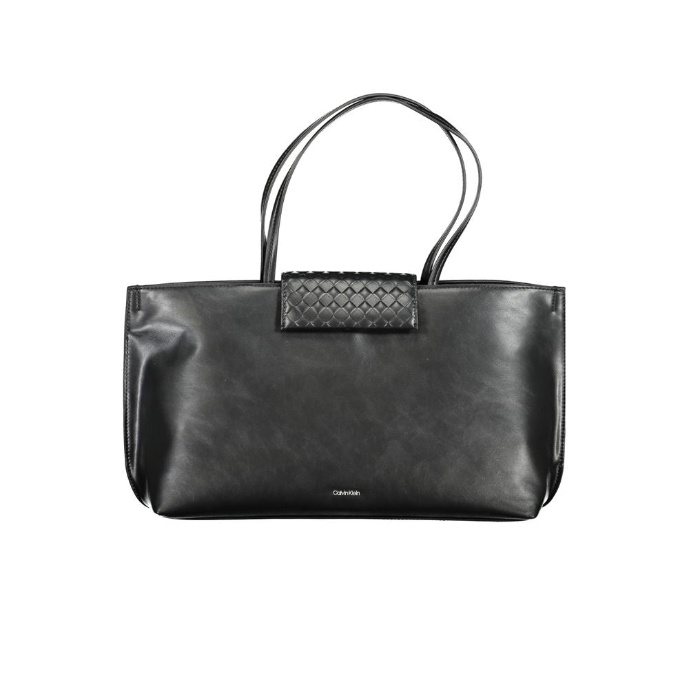 Calvin Klein Black Polyester Women Handbag