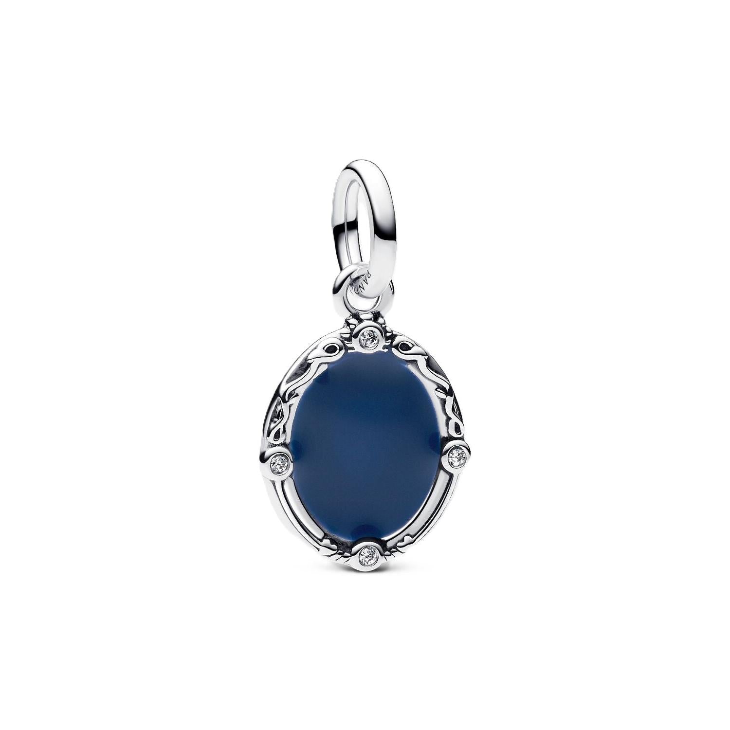 Charm Pendente Cuore a Pavé Blu Notte Pandora 793840C01