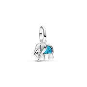 Charm Clip Cuore a Pavé Blu Cielo Pandora 793858C01