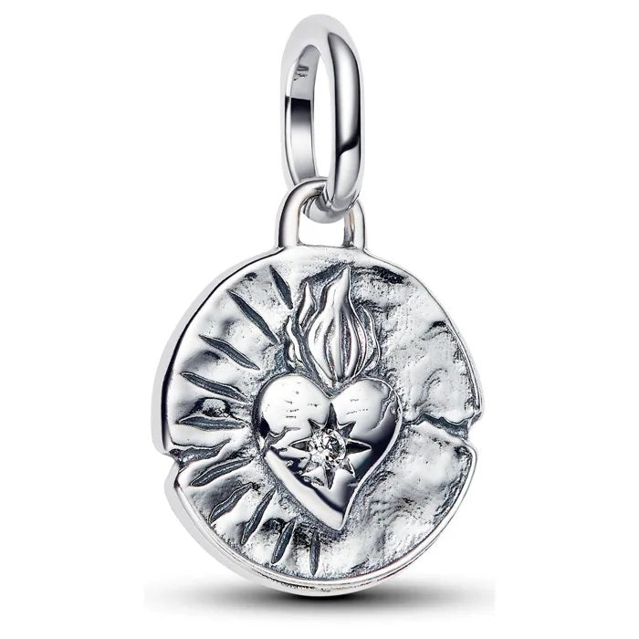 Charm Cuore a Pavé Viola Pandora 793975C01