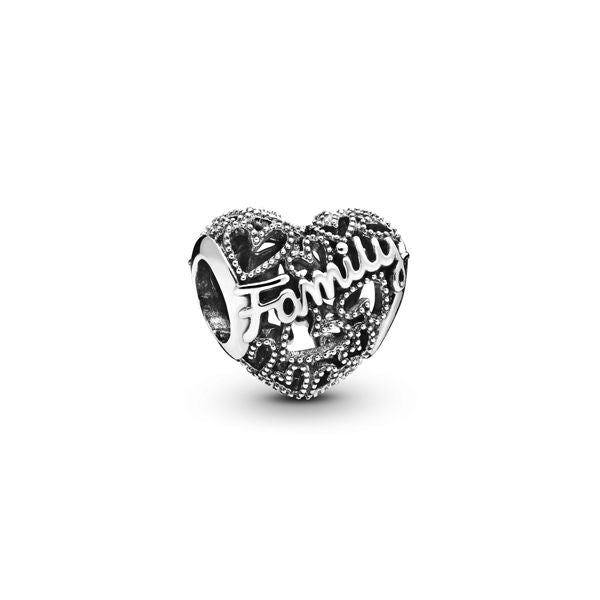 Charm Pendente Cuore Logo Liscio Pandora Argento 925 798571C00
