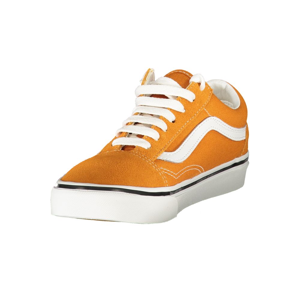 Vans Orange Polyester Women Sneaker