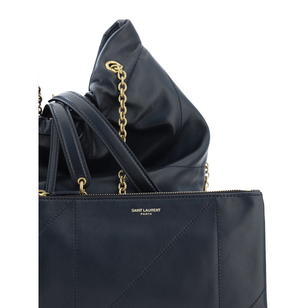 Saint Laurent Jamie 4.3 Black Lambskin Bucket Bag