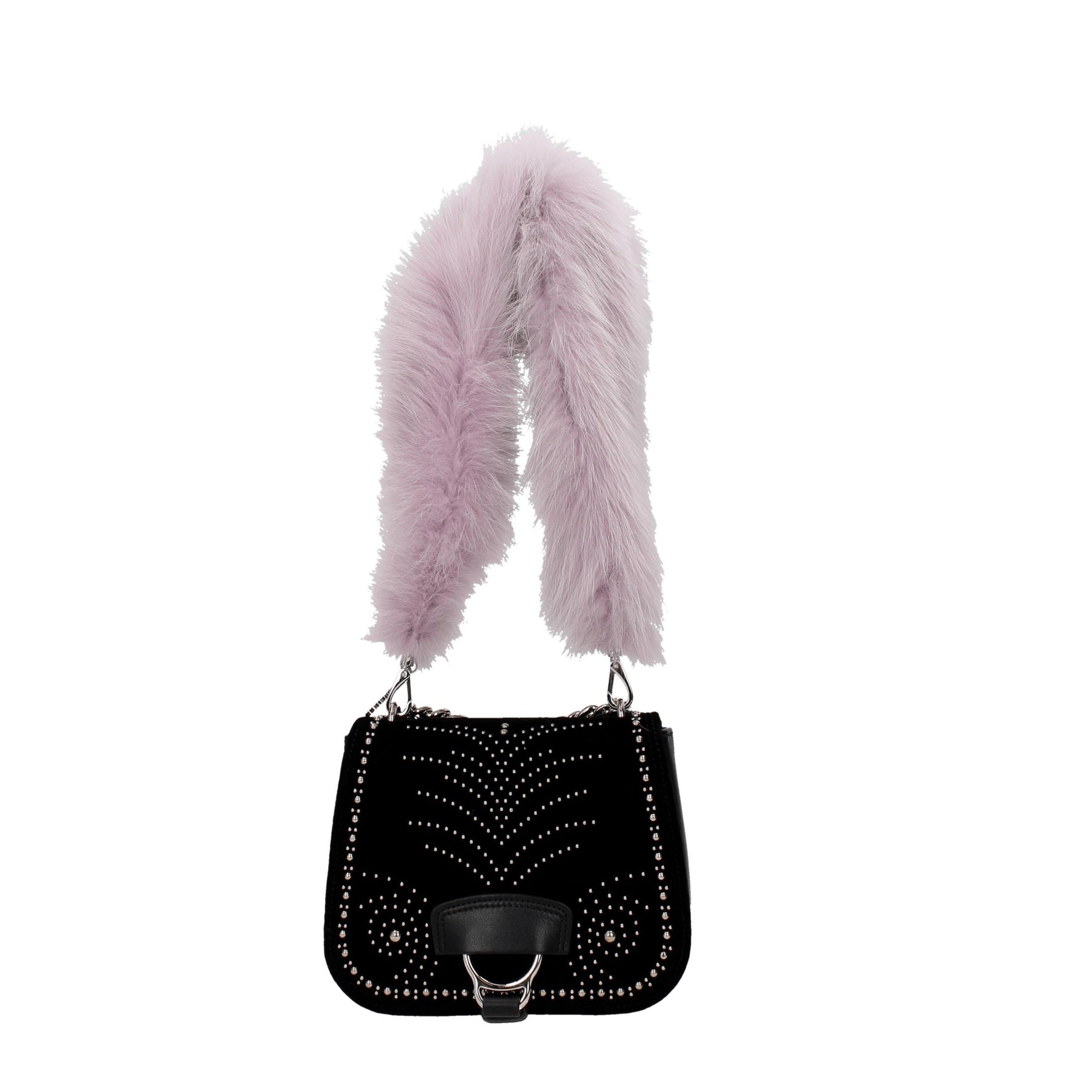 Miu Miu shoulder bag in lily of the valley fox fur