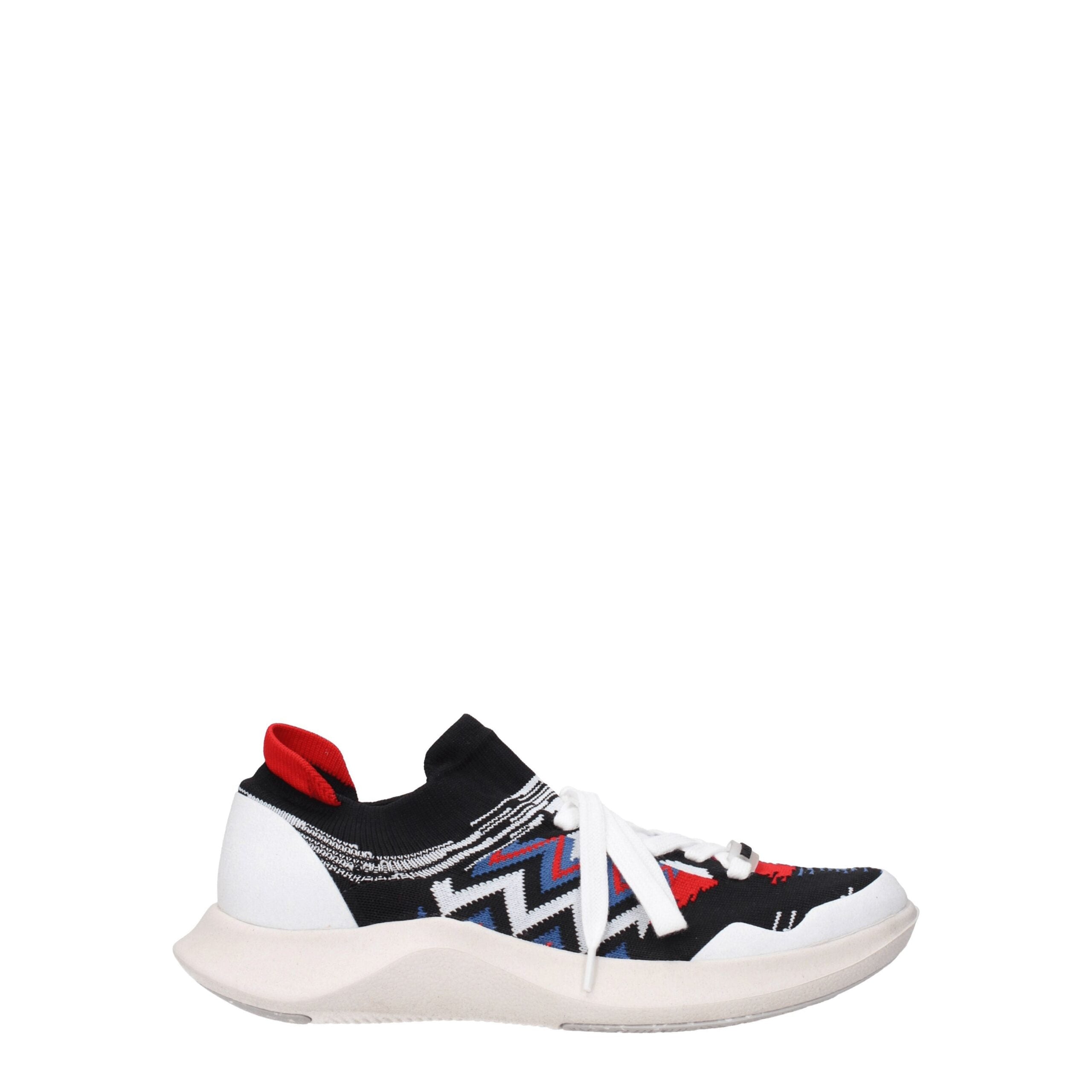 Missoni Women's Sporty Glam Multicolor Fabric Sneakers