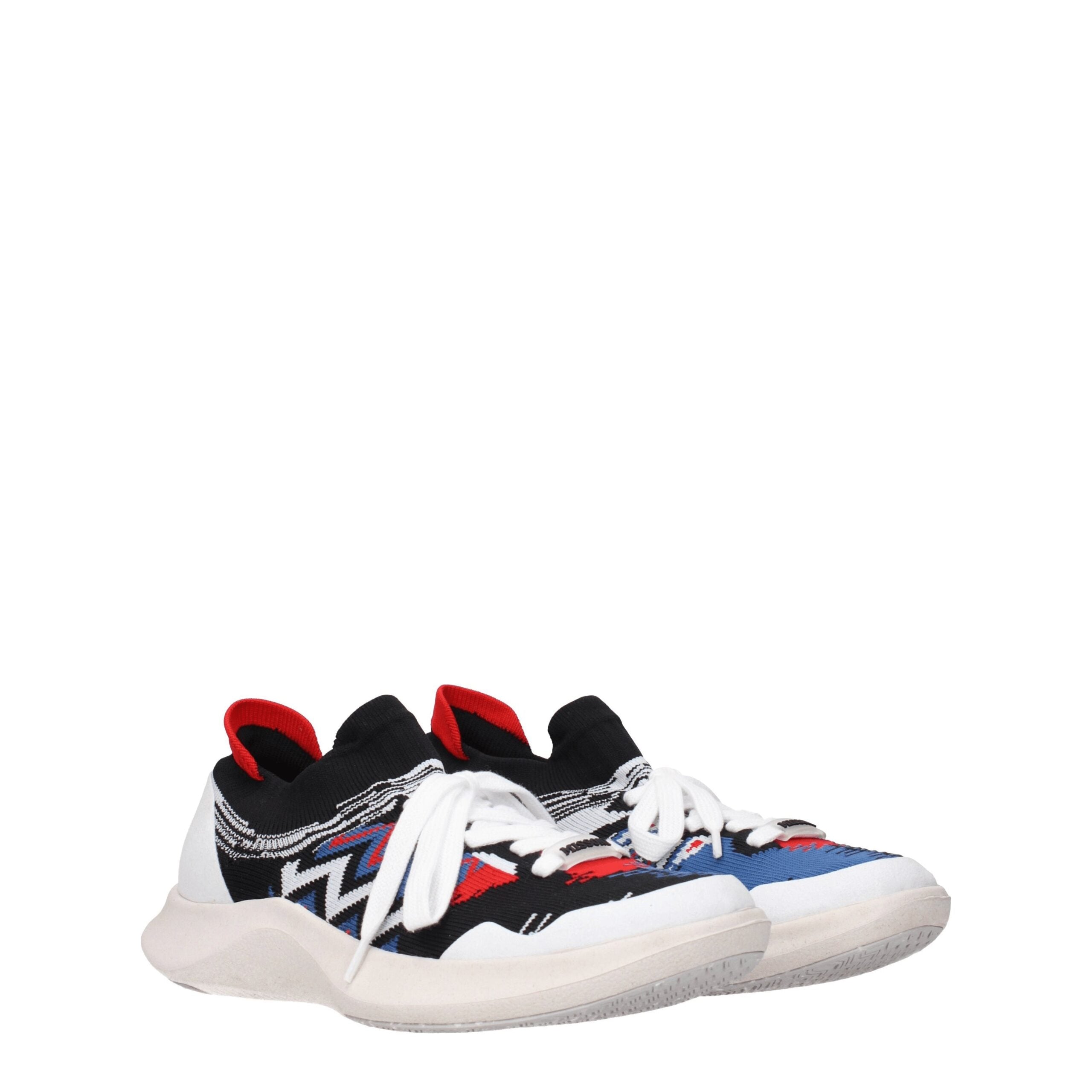 Missoni Women's Sporty Glam Multicolor Fabric Sneakers