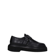 Max Mara Black Leather Oxfords And Derbies