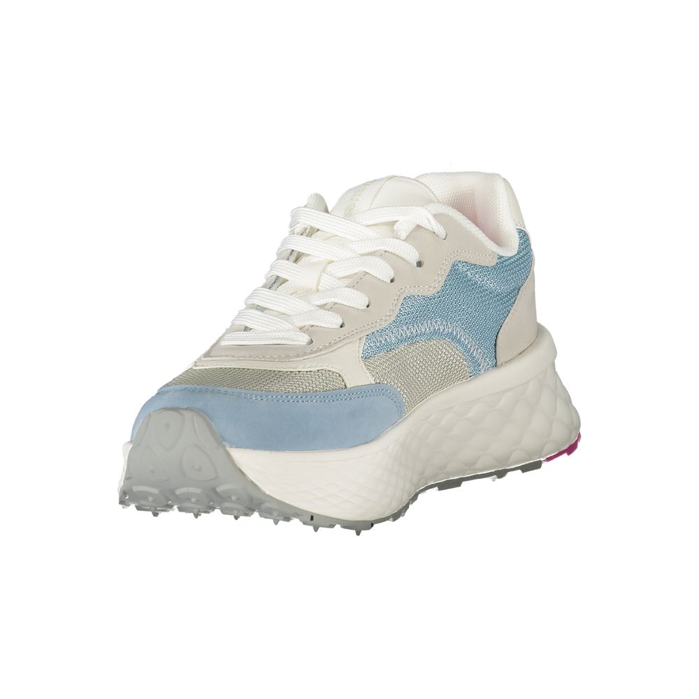 Blauer Sneakers Sportive Donna Blu, Dettagli Fuchsia/Bianco e Soletta Removibile