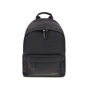 Givenchy Essential U Backpack in Black Polyamide, Double Zip and Metal Logo