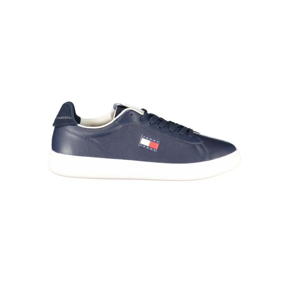 Tommy Hilfiger Blue Polyurethane Men Sneaker