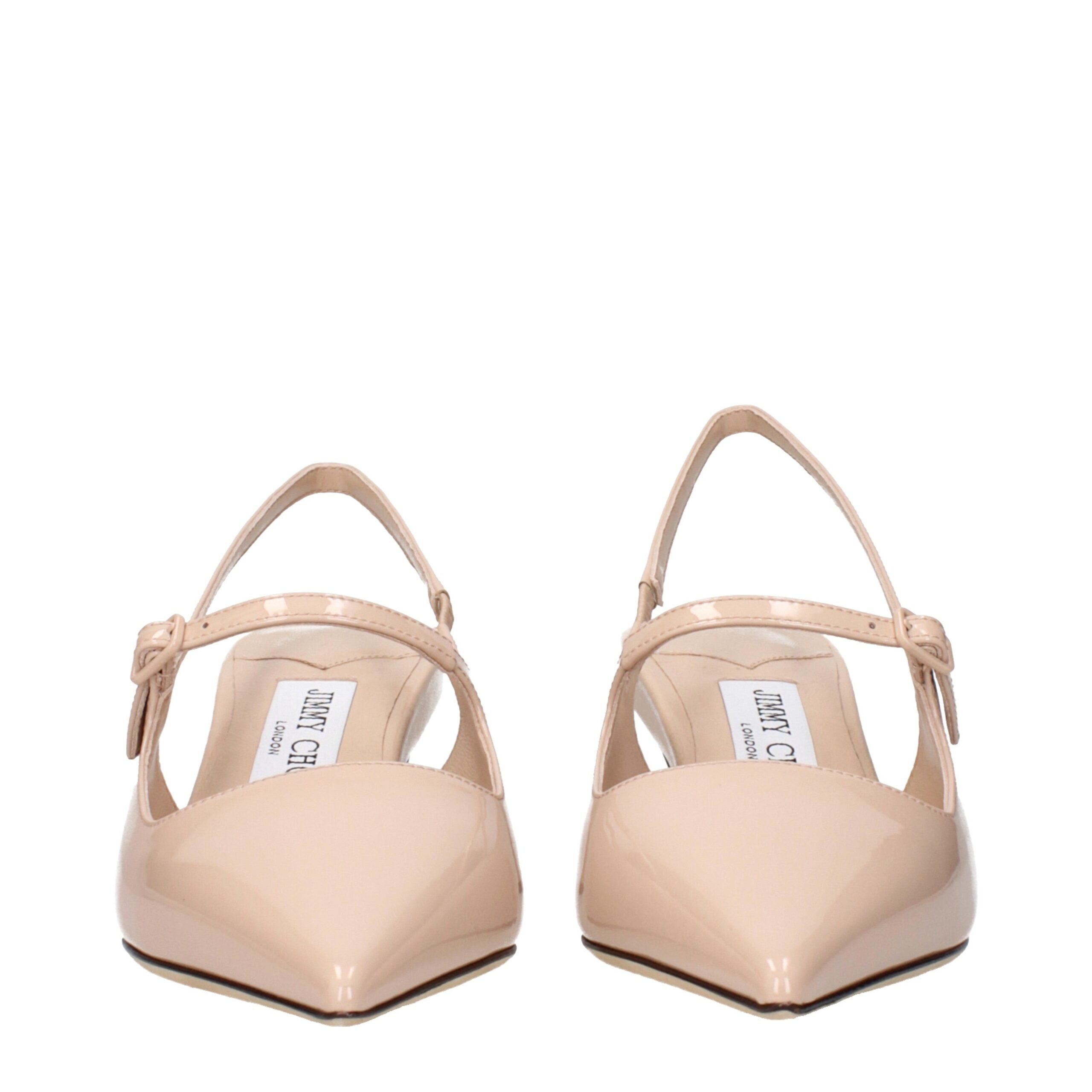 Jimmy Choo DIDI 45 Macaron Pink Patent Leather Sandals, 4.5 cm Heel