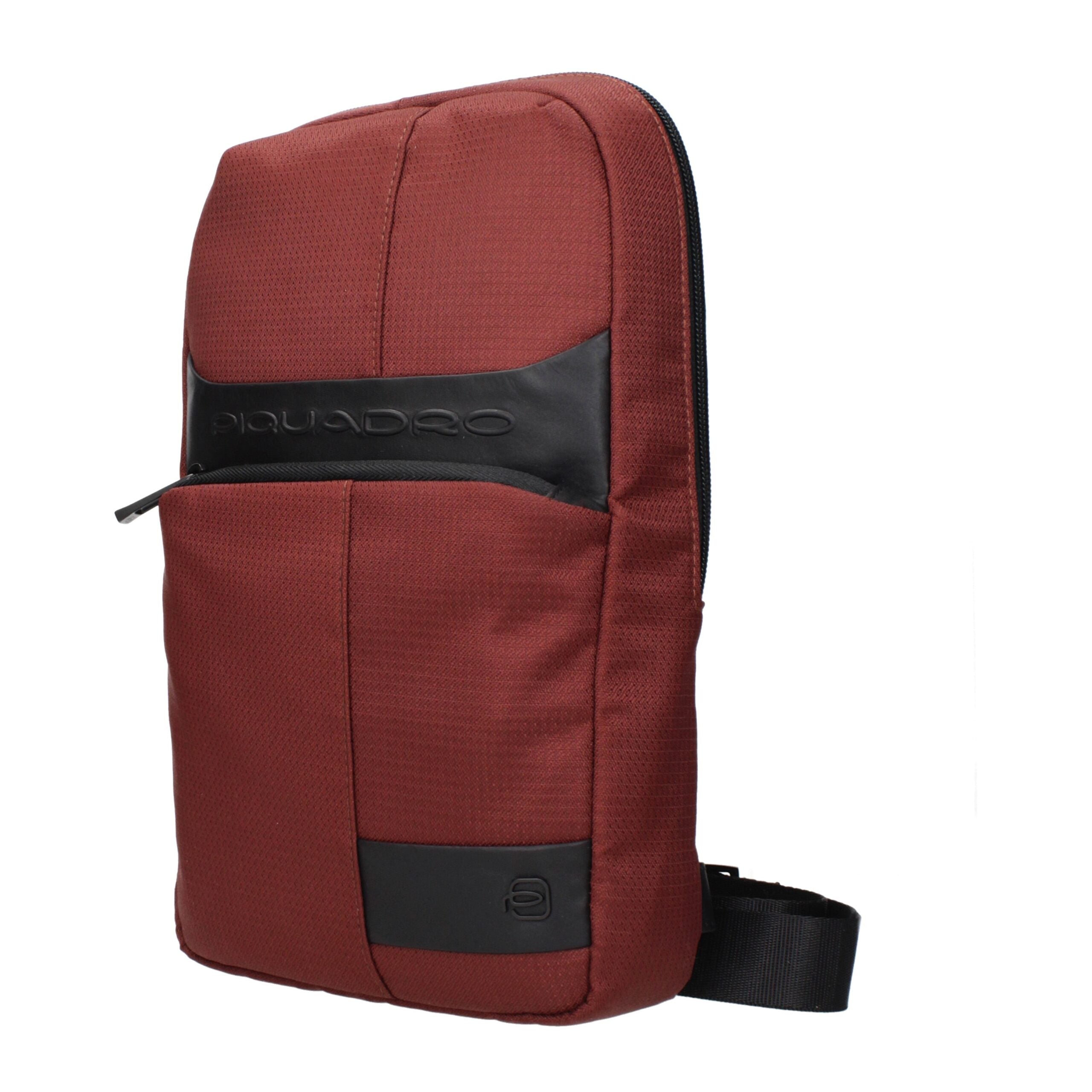 Piquadro Red Fabric Shoulder Bag CA5751W129M