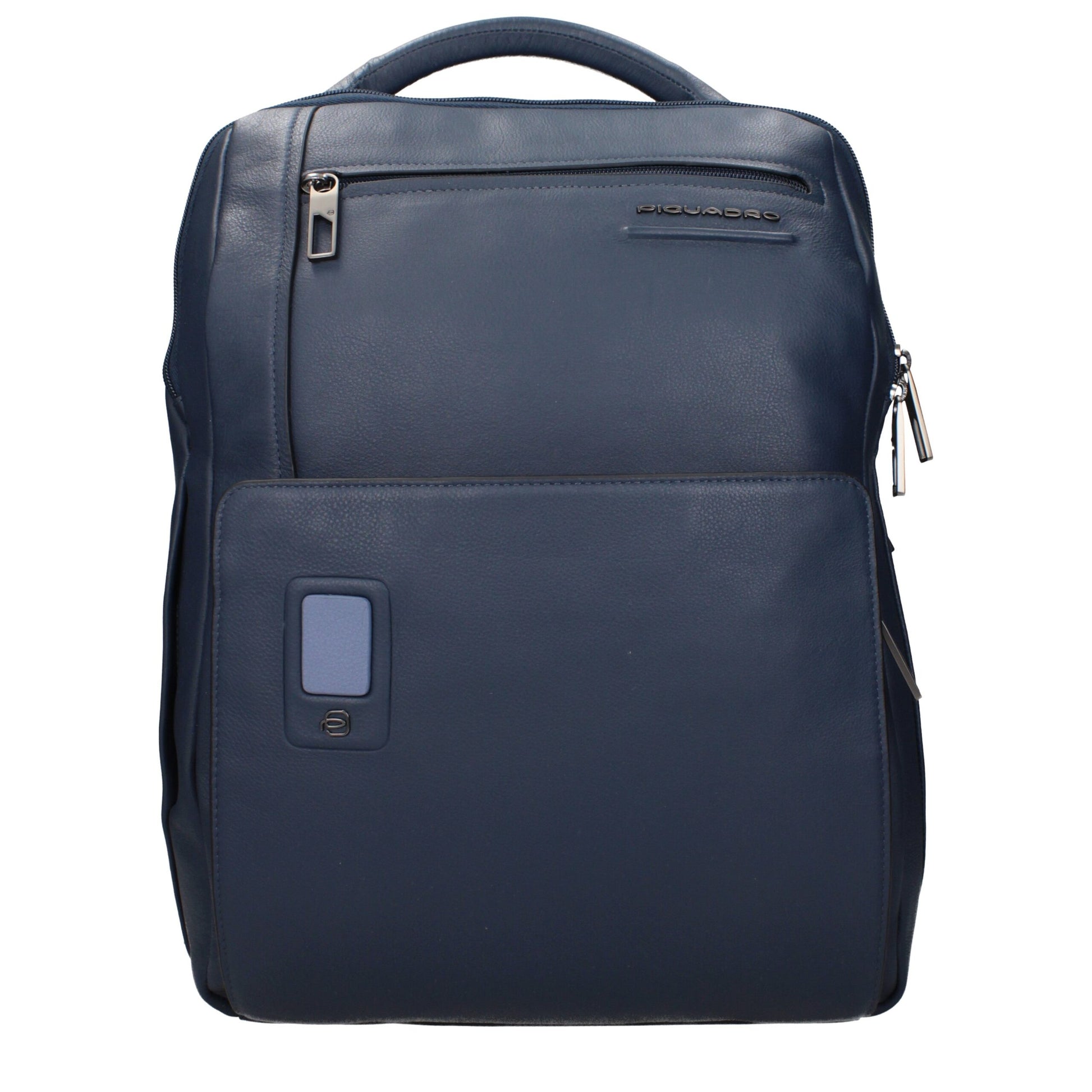Piquadro Zaino Porta PC in Pelle Blu CA5105AOBLU