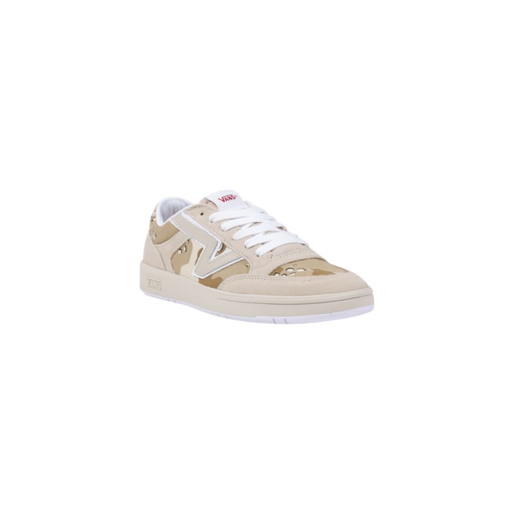 Vans Lowland CC Low Top Sneakers in Beige Suede/Fabric