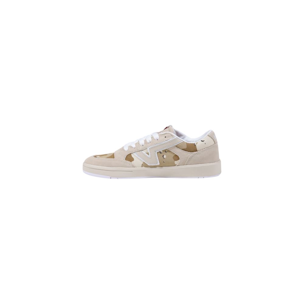 Vans Lowland CC Low Top Sneakers in Beige Suede/Fabric