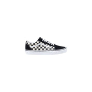 Vans UA Old Skool Low-Top Sneakers in Black and White Fabric