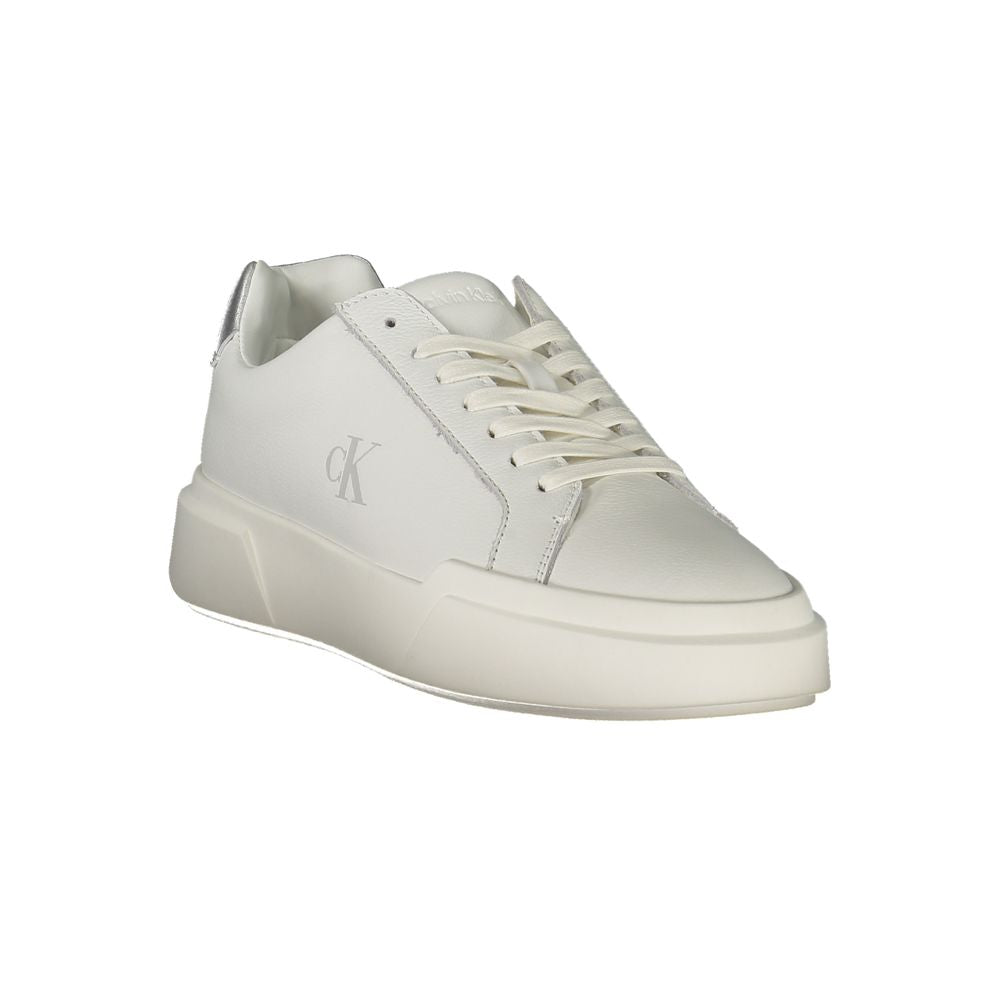Calvin Klein Bianco Polyurethane Women Sneaker