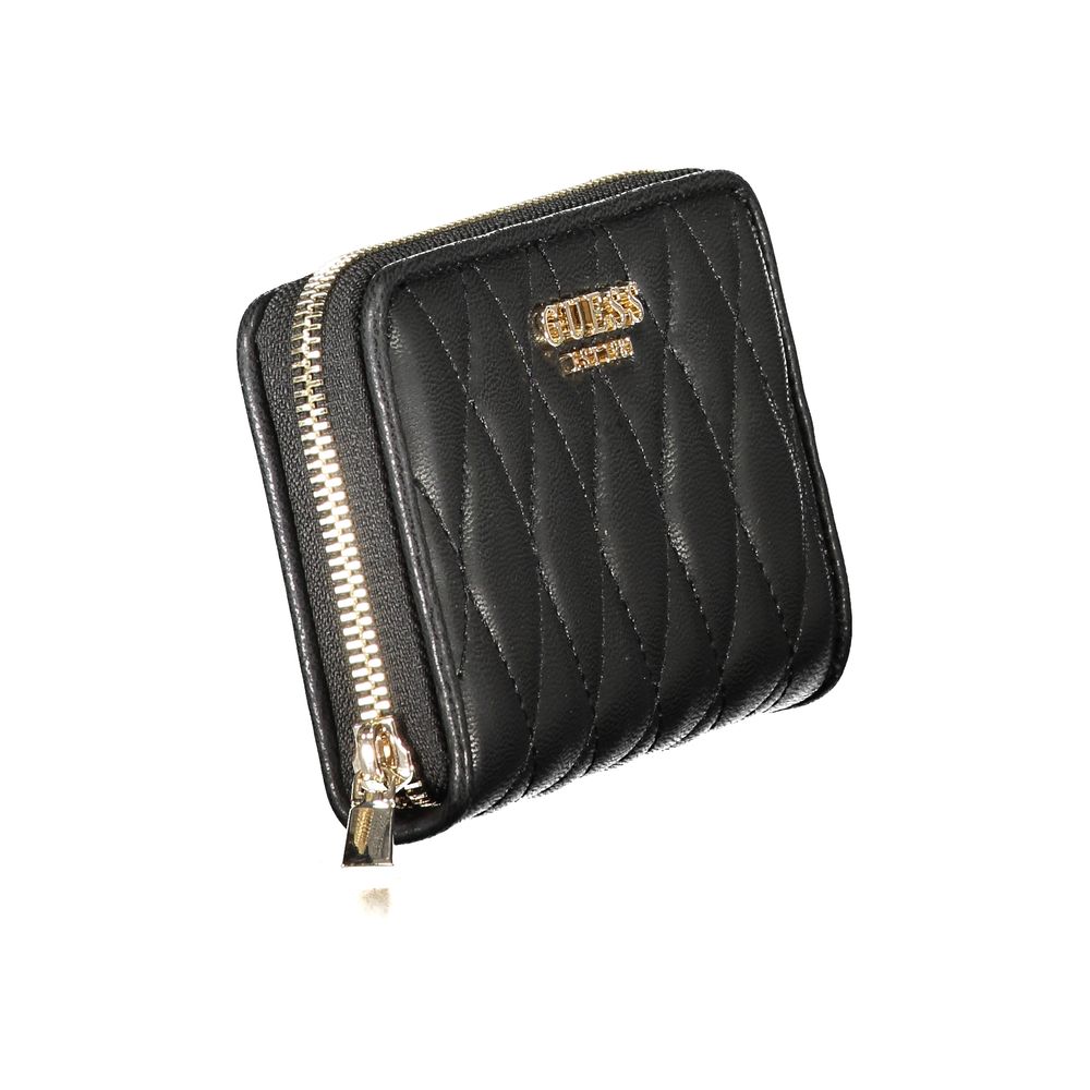 Guess Jeans Black Polyurethane Women Wallet