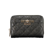 Guess Jeans Black Polyurethane Women Wallet