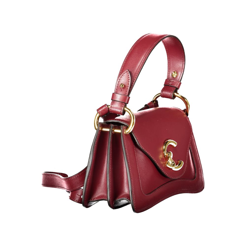 Coccinelle C-Me Calf Borsa a Mano/Spalla Media in Pelle Rossa (AW25)