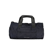 Tommy Hilfiger Blue Polyester Men's Bag with Adjustable Shoulder Strap