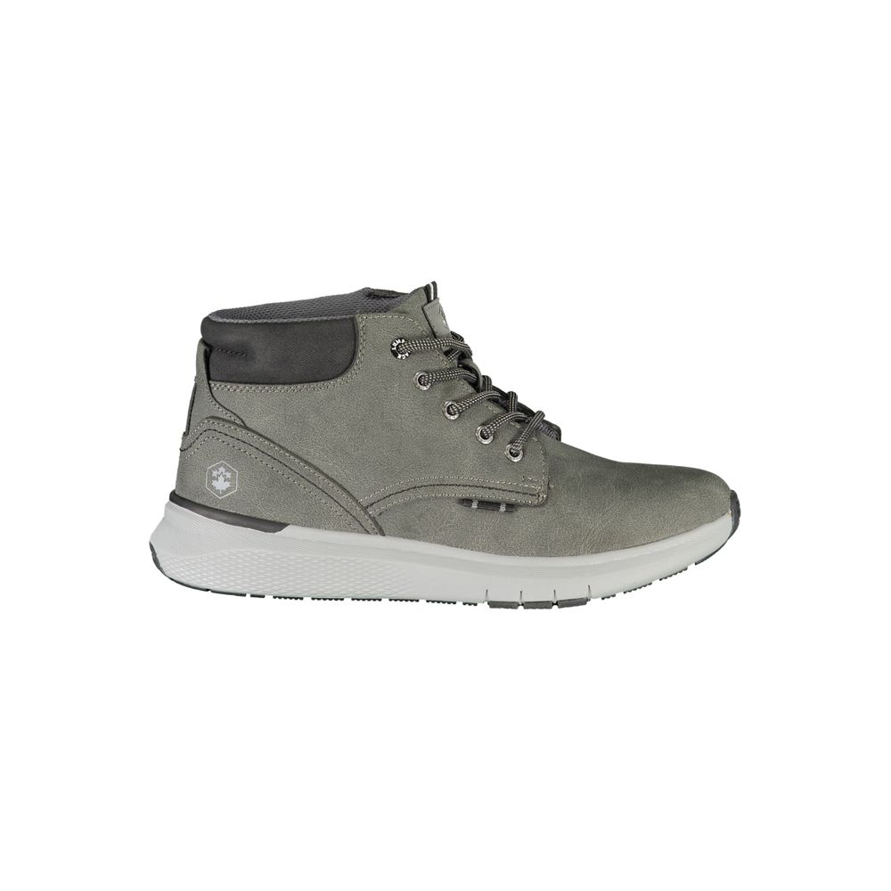 Lumberjack Gray Polyester Mens Sneaker