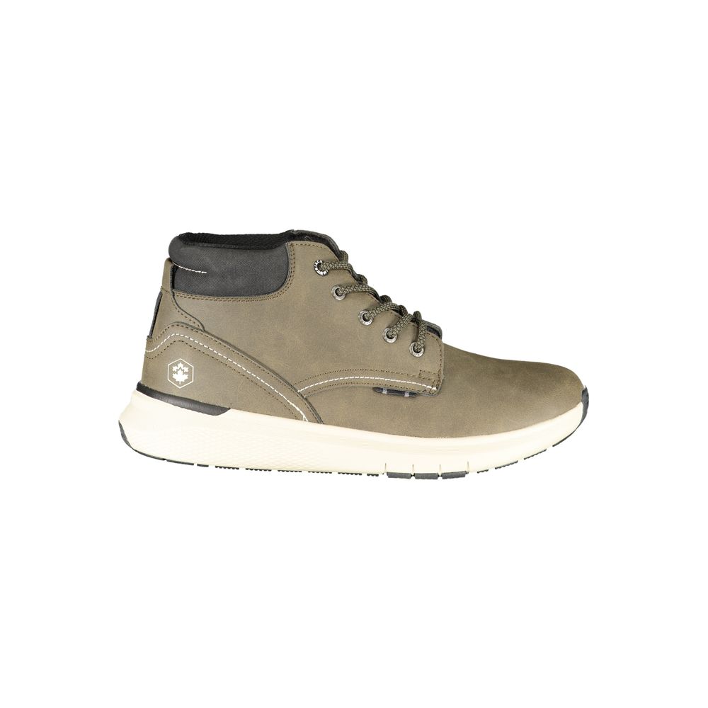 Lumberjack Green Polyester Men Sneaker