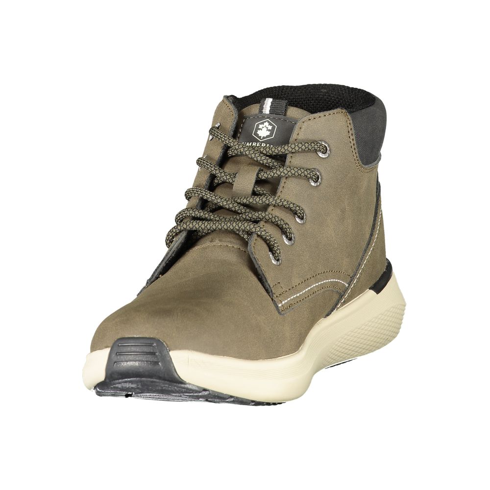 Lumberjack Green Polyester Men Sneaker