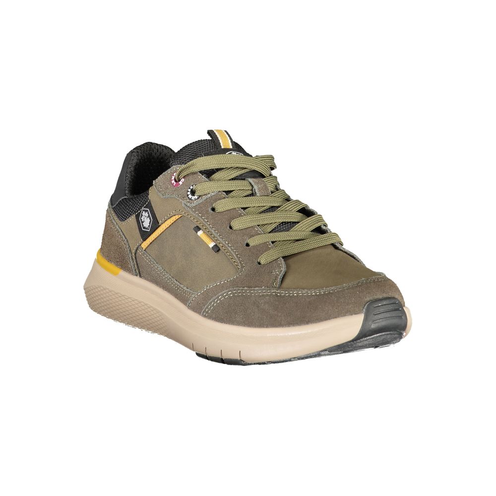 Lumberjack Green Polyurethane Men Sneaker