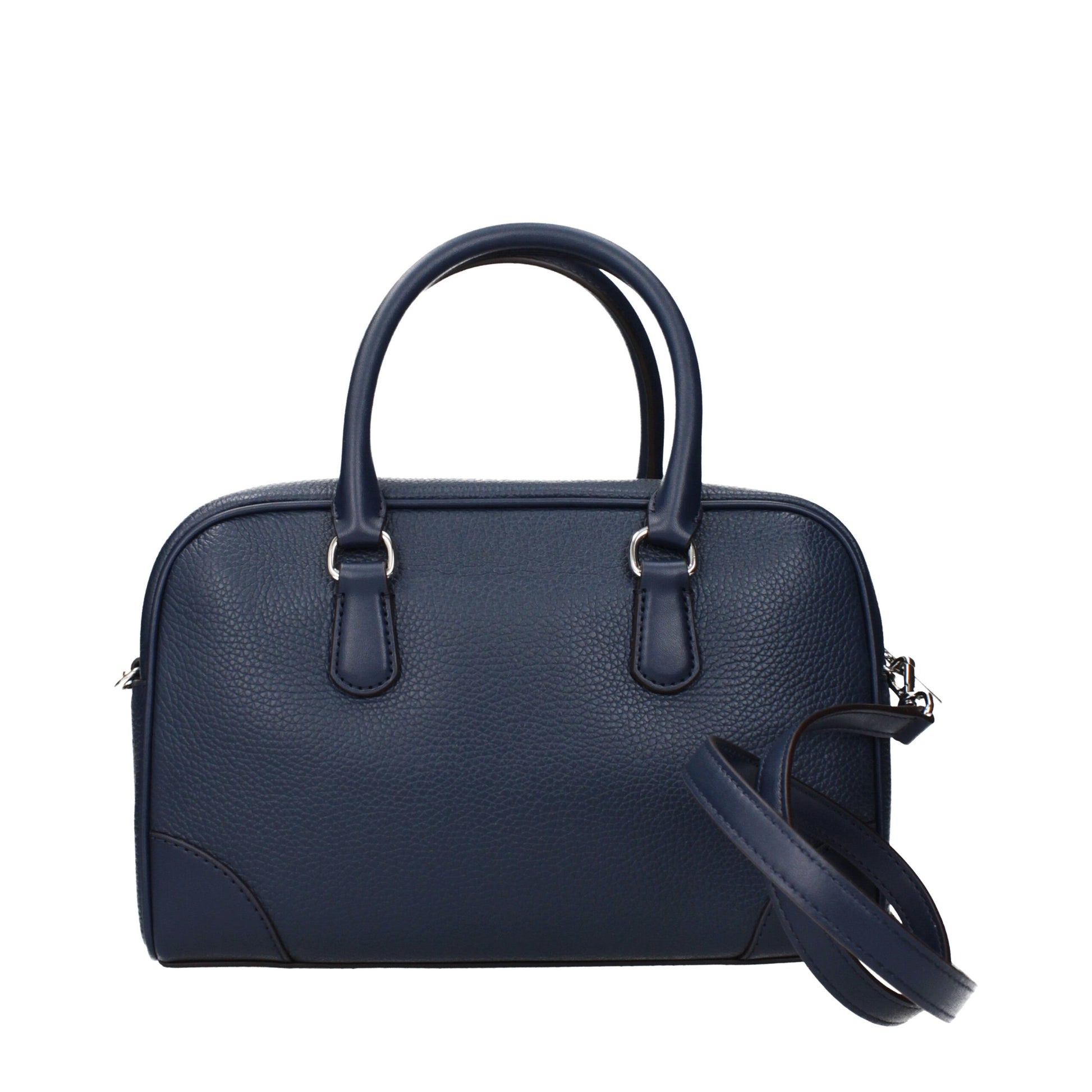Borsa a Mano Michael Kors Thompson in Pelle Blu Navy